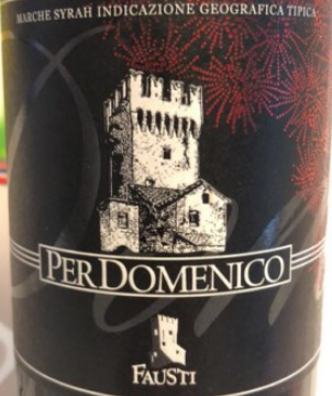 Fausti srl - Syrah - Per Domenico 2018