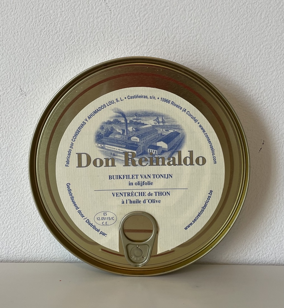 Don Reinaldo buikspek witte tonijn